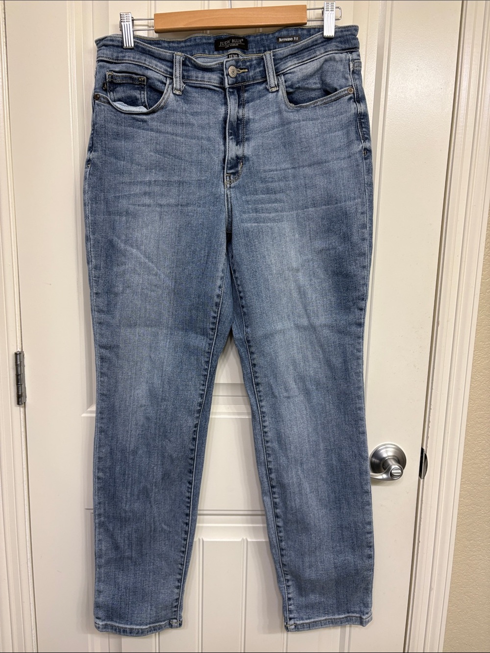 Judy Blue Light Blue Boyfriend Jeans